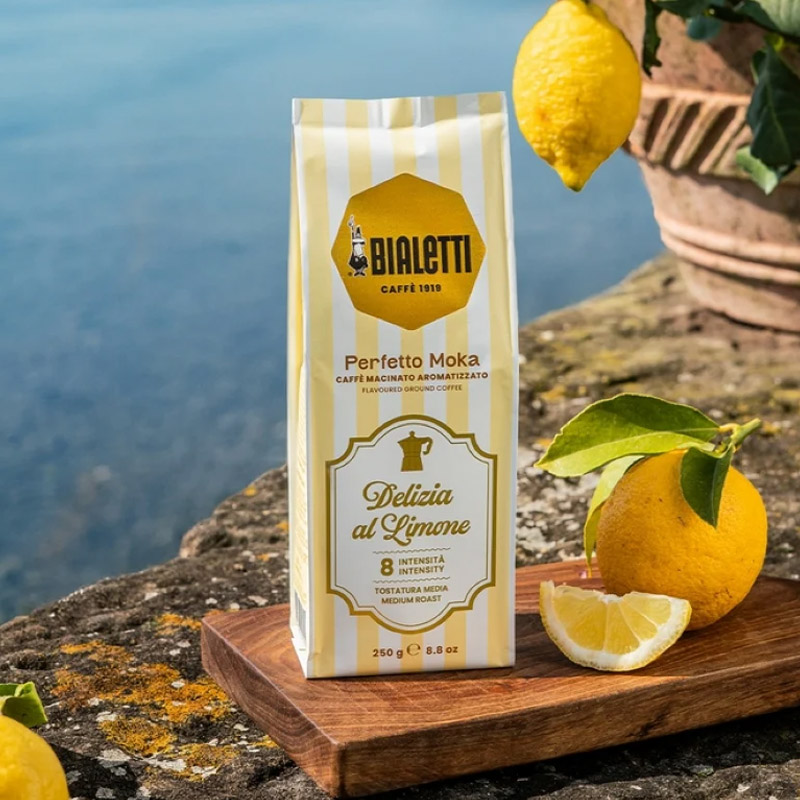 Кофе молотый Bialetti Perfetto со вкусом Лимона 250г