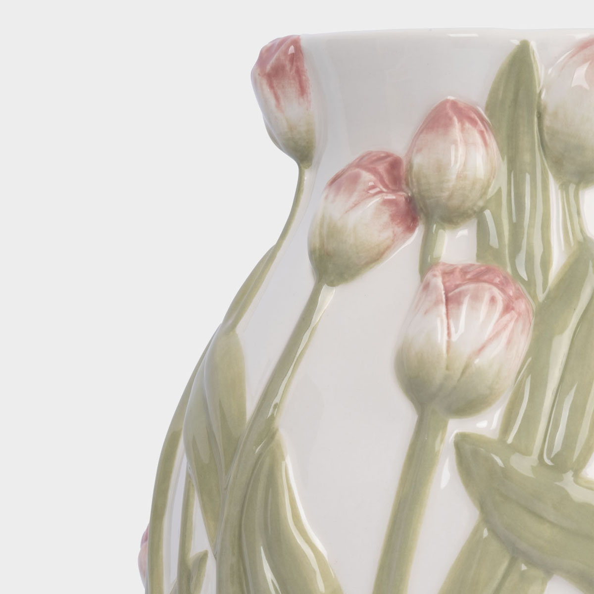 Ваза Anna Lafarg Розовые тюльпаны