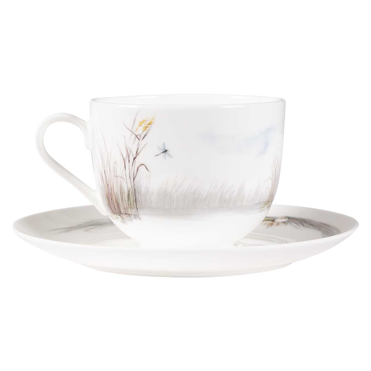 Набор чайных пар Zapel Ardea Cinerea 12 предметов на 6 персон