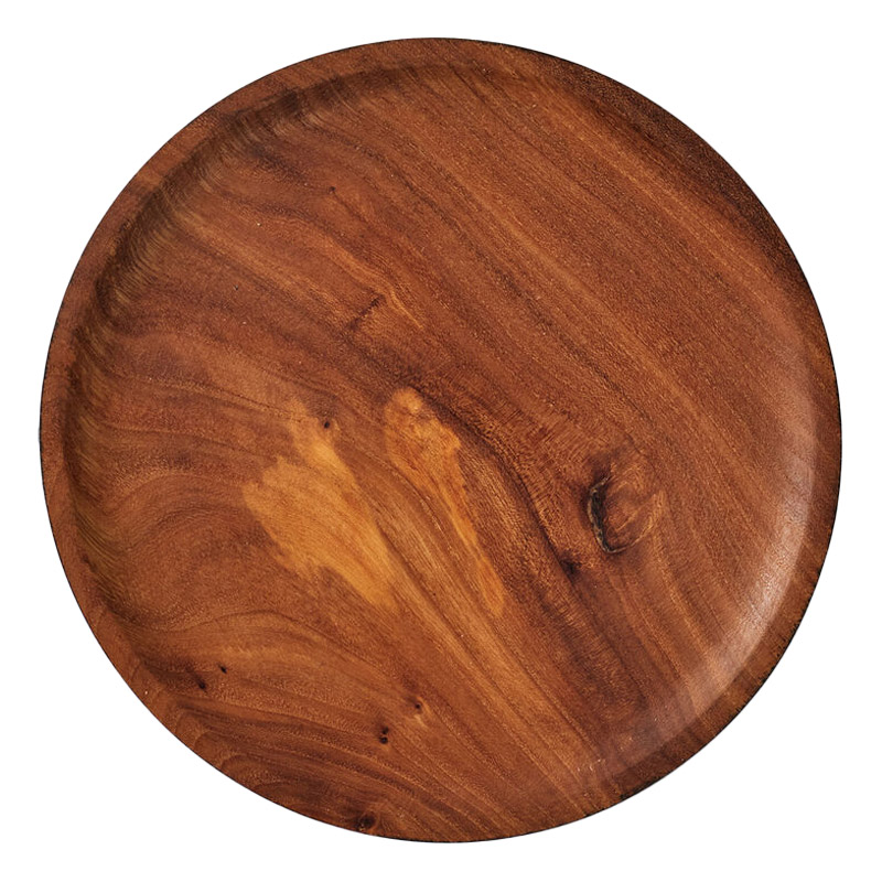 Тарелка с обожженным бортиком 20см Kenai Ceramics Wood