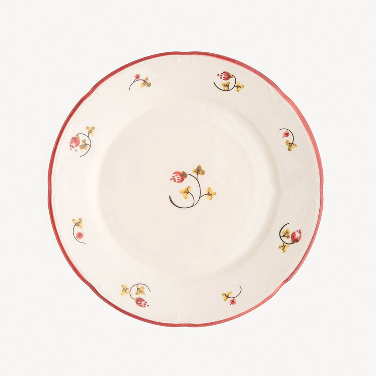 Тарелка закусочная Дымов Керамика Шиповник