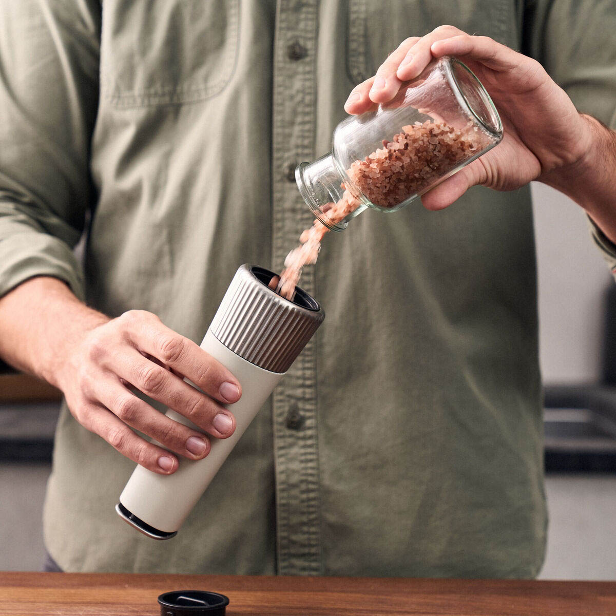 Мельница для перца Zwilling Spices, слоновая кость