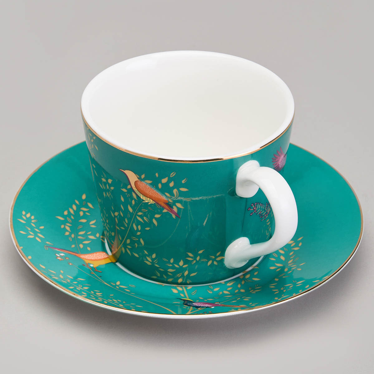 Чайная пара 220мл Lefard Golden Birds
