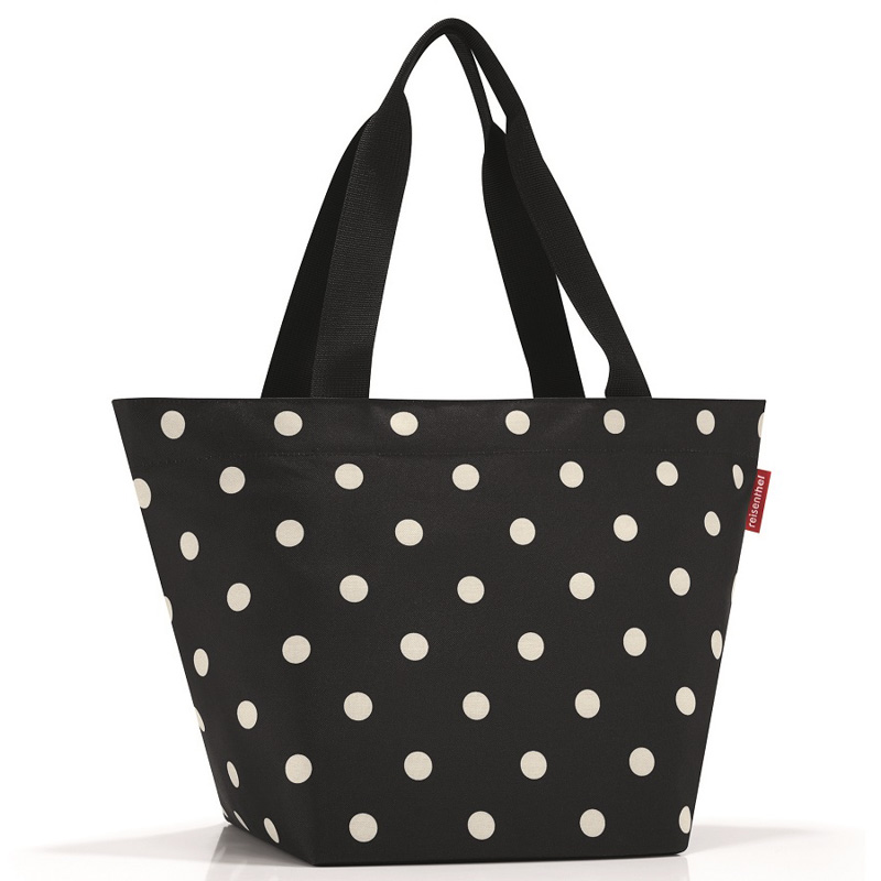 

Сумка Shopper M mixed dots, Черный