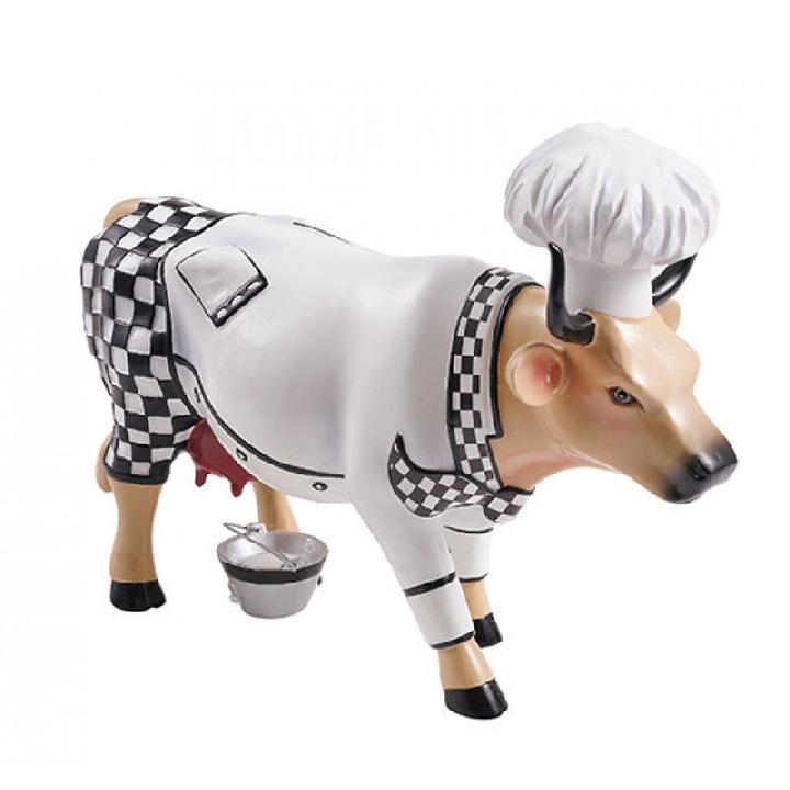 Коллекционная корова CowParade Russia Chef Cow 