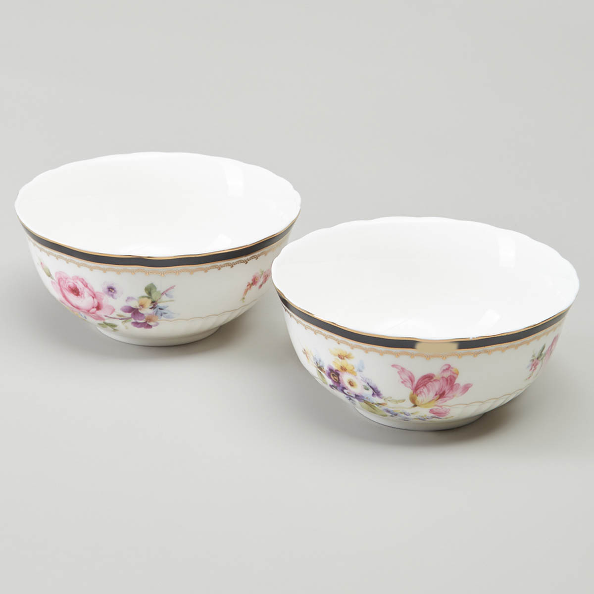 Набор cалатников Lefard Мейсенский Букет 2шт