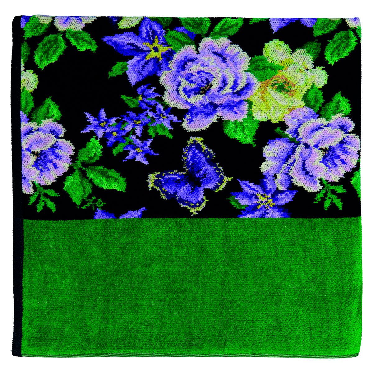 Полотенце Feiler Margo 75x150см, цвет зеленой травы