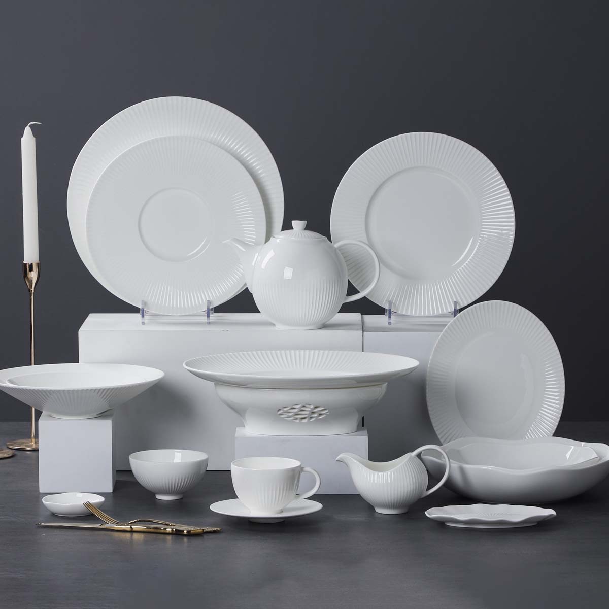 Тарелка глубокая Home Chef Blossom 26,5см