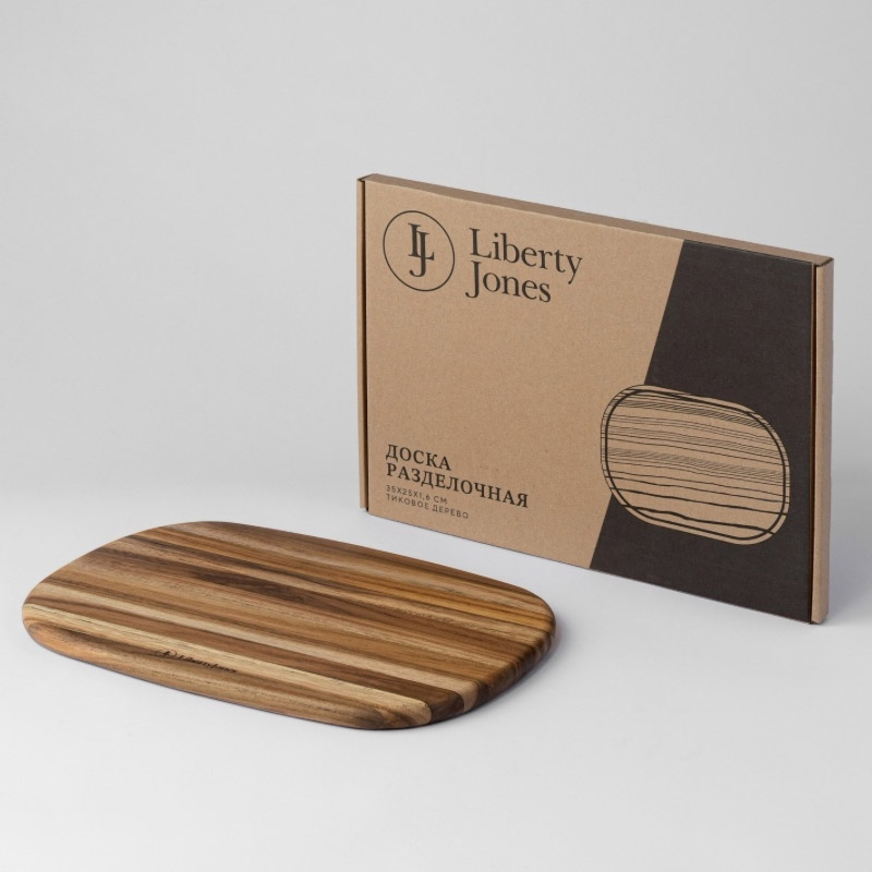 Доска разделочная Liberty Jones 35x25x1,6см
