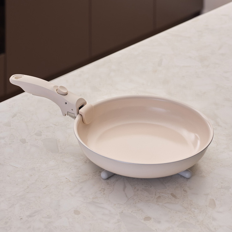 Сковорода с крышкой и съемной ручкой Smart Solutions Smart Ceramic 26см