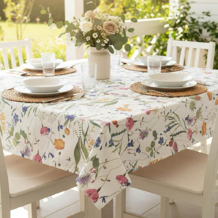 Скатерть Andrea Fontebasso Flora 140х180см