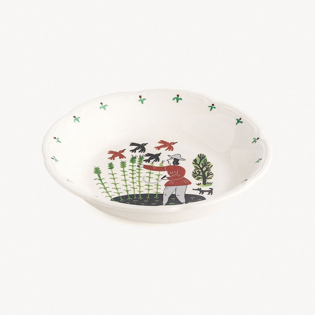 Розетка Дымов Керамика Огород Уткина Жатва