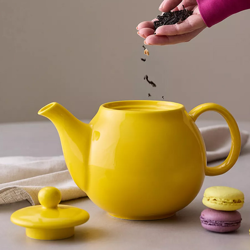 Чайник заварочный с ситом Liberty Jones Pure 1л, желтый