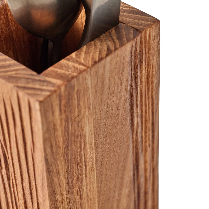 Ящик для приборов фактурный вертикальный Kenai Ceramics Wood