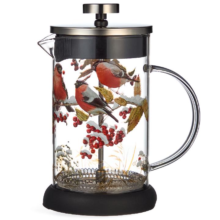 Френч-пресс Lefard Лесная сказка. Снегири