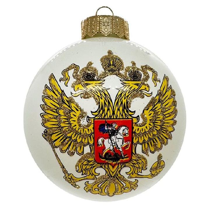 Шар Коломеев Герб России, в подарочной упаковке
