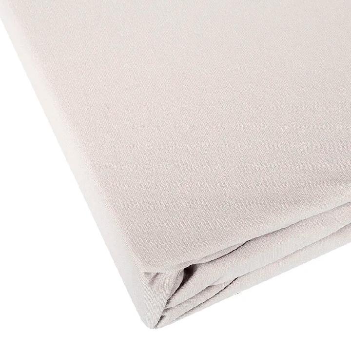 Простыня на резинке 2-спальная Janine Elastic 200x200см, цвет серый