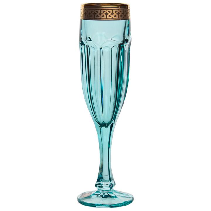 Набор бокалов для шампанского Crystalite Bohemia Моцарт Сафари