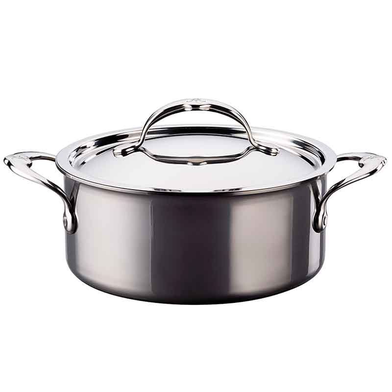 

Кастрюля Hestan NanoBond с крышкой 2,8л, Металлик
