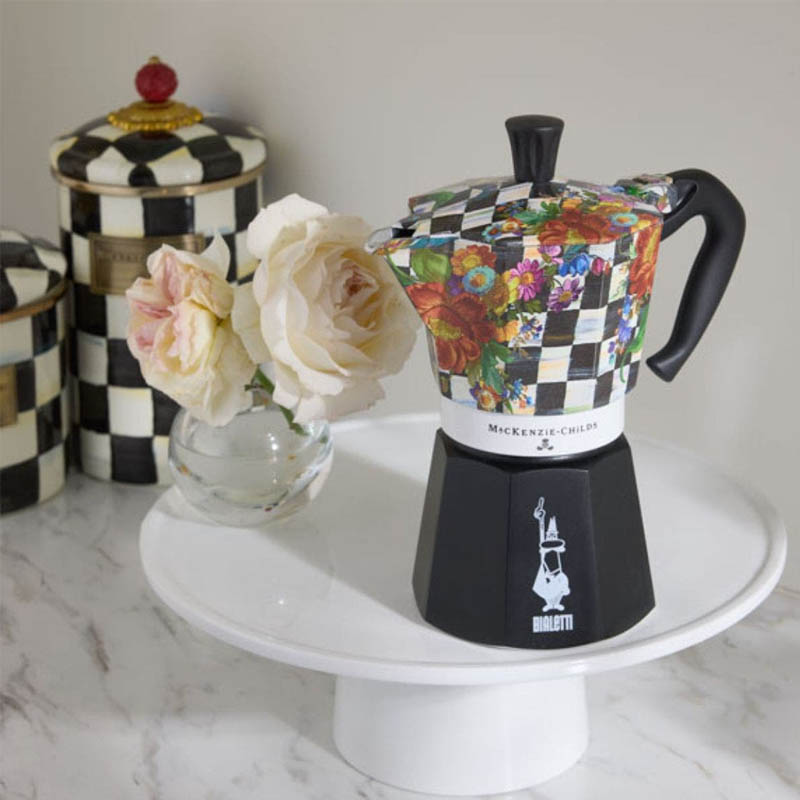Гейзерная кофеварка Bialetti Moka Express MacKenzie 6 порций
