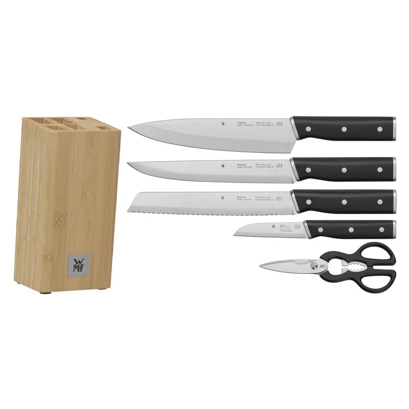 Набор ножей с подставкой WMF Sequence, 6 предметов