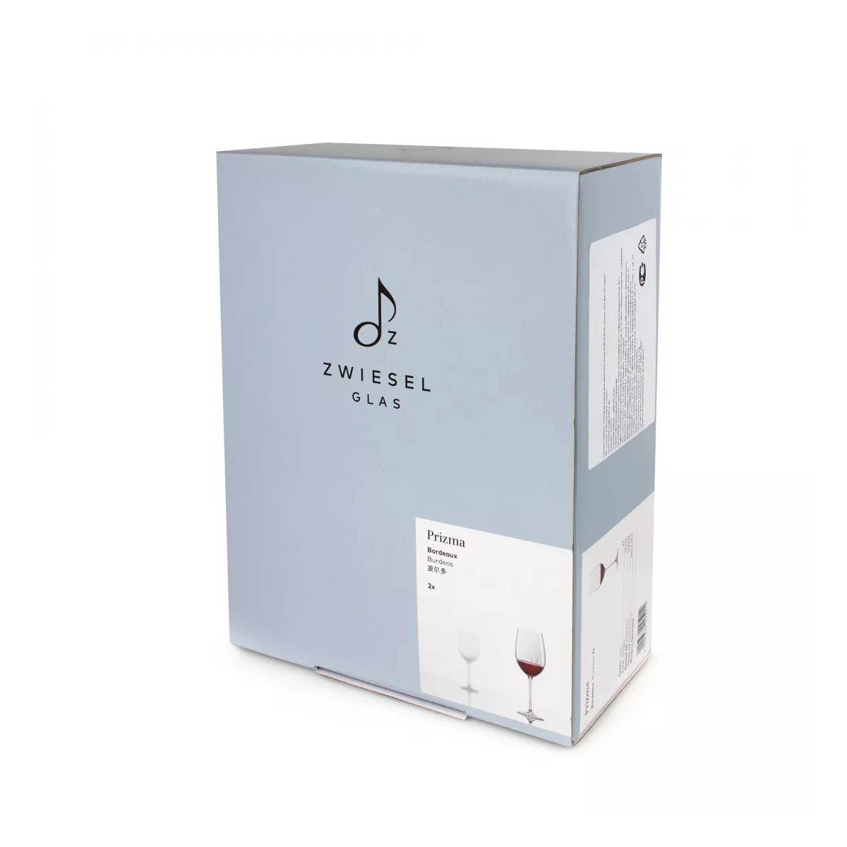 Набор бокалов для красного вина Zwiesel Glas Prizma Bordeaux, 2шт