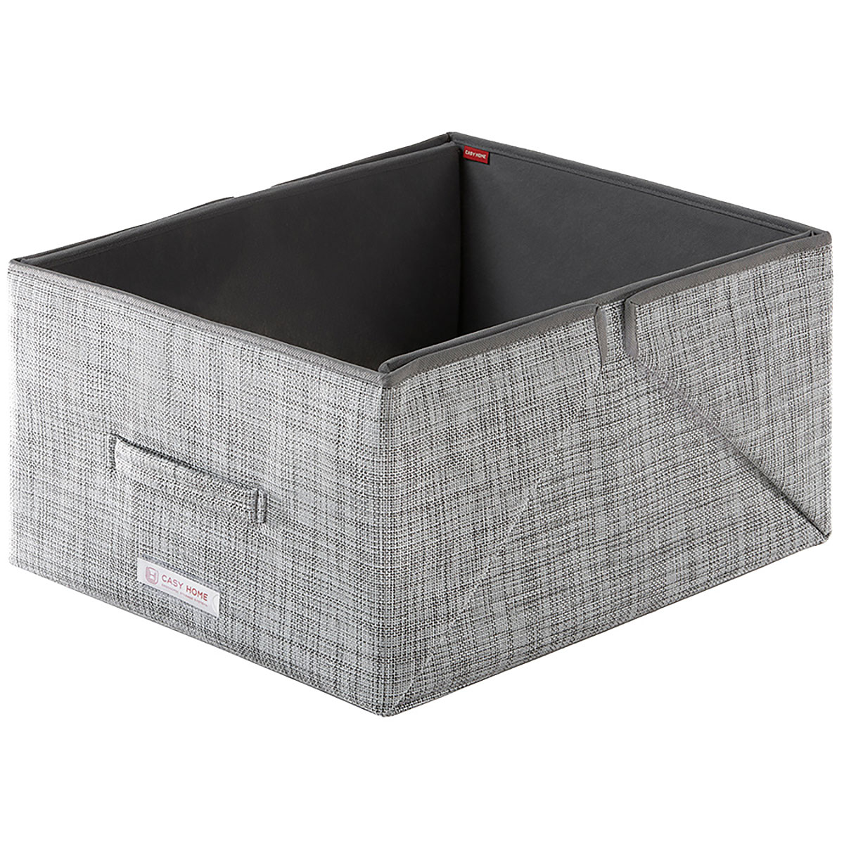 Короб с крышкой Casy Home For Professionals 50x44x28см, серебряный