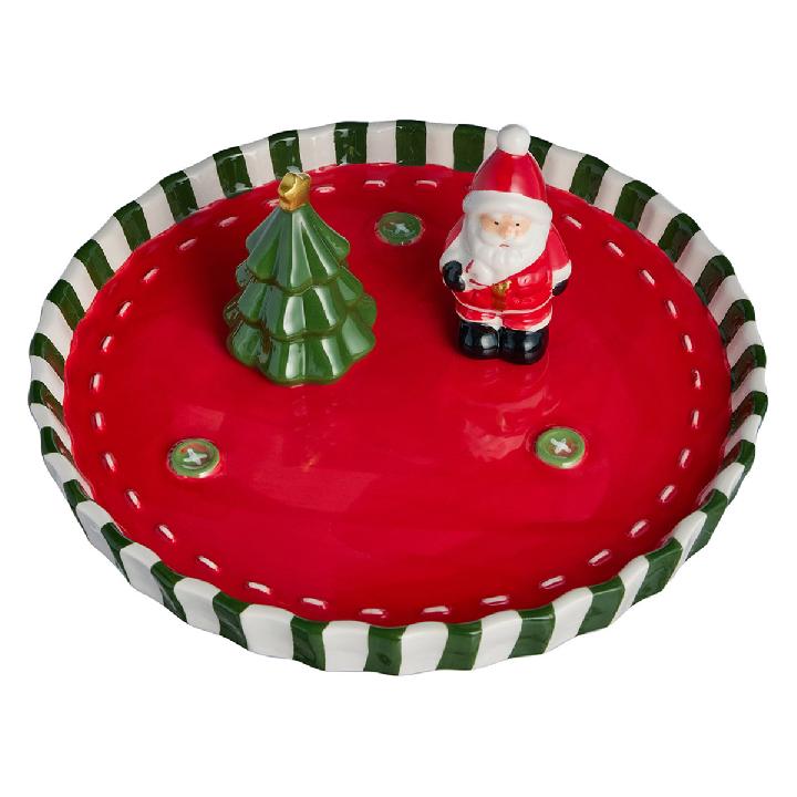 Блюдо сервировочное круглое Lefard Christmas Gift