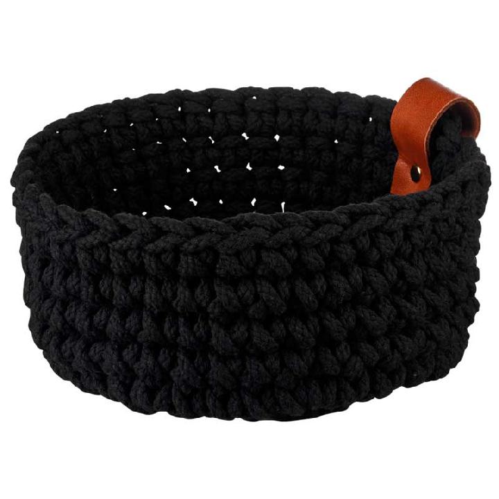 Корзинка Asa Selection Baskets 20см, цвет черный