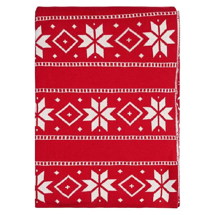 Плед Tkano New Year Essential Frostwork