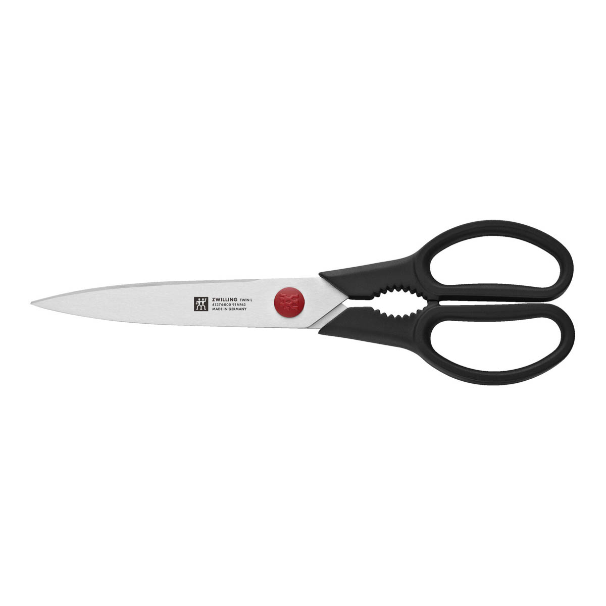 Набор кухонных ножей с заточкой Zwilling Four Star 7 предметов, черный