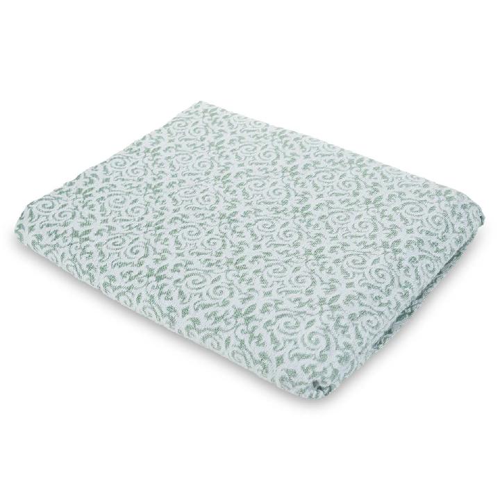 Покрывало 2-спальное Portugal Home Margot White & Green 240х260см