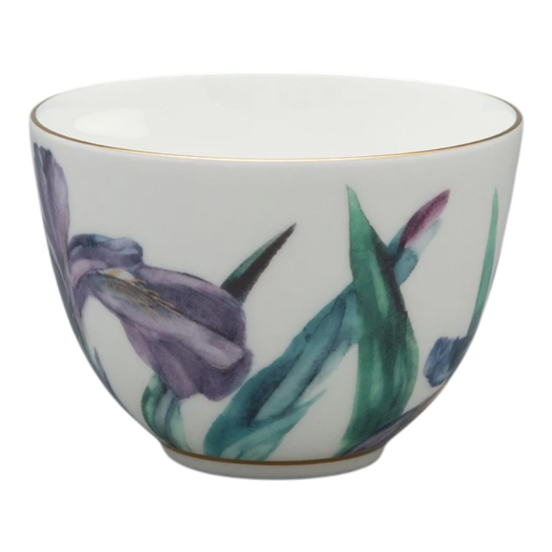 Чайная пара Императорский фарфоровый завод L'Art Des Fleurs Аметистовое пламя