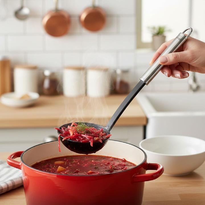 Половник большой Leifheit Sterling, черный