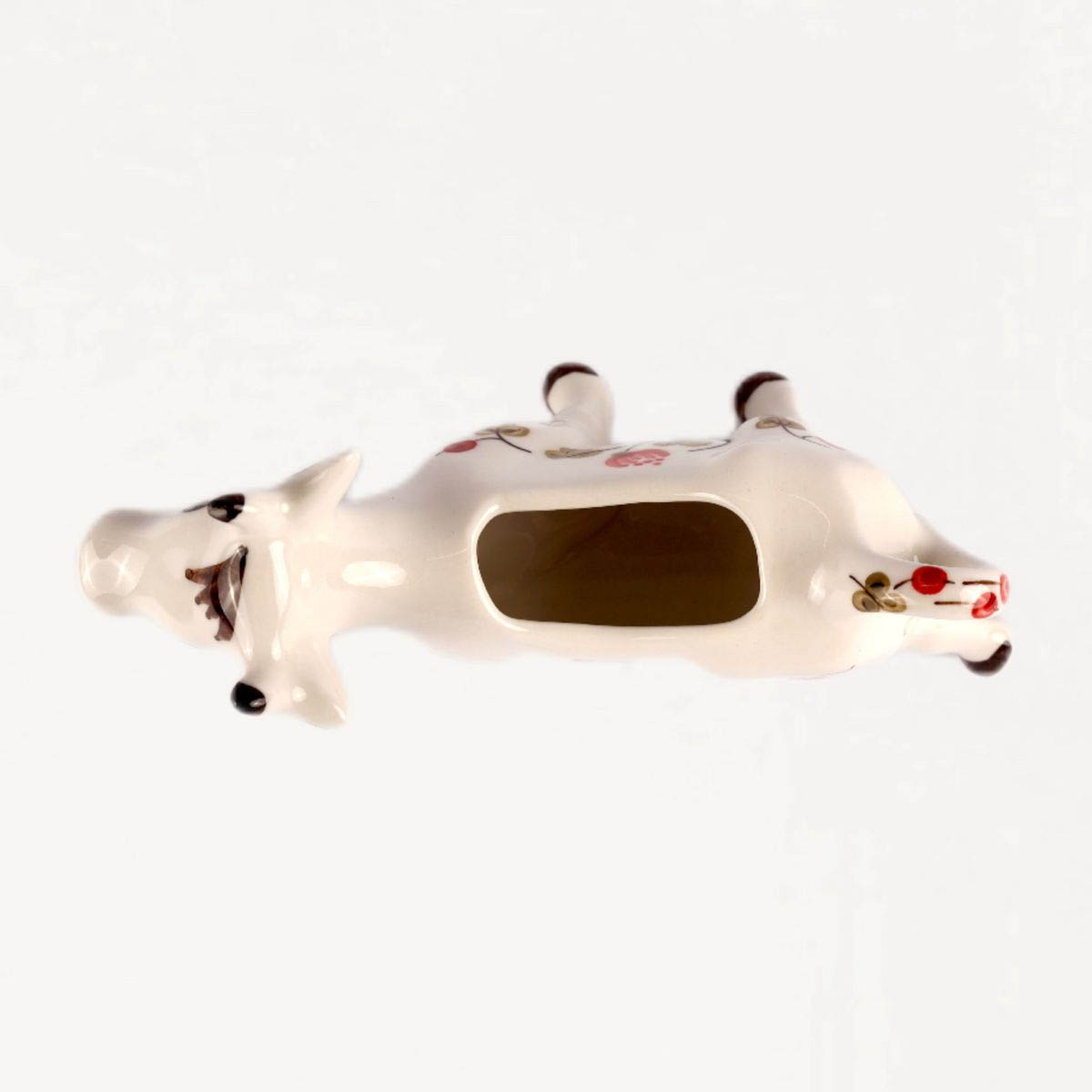 Сливочник Дымов Керамика Шиповник Корова 100мл