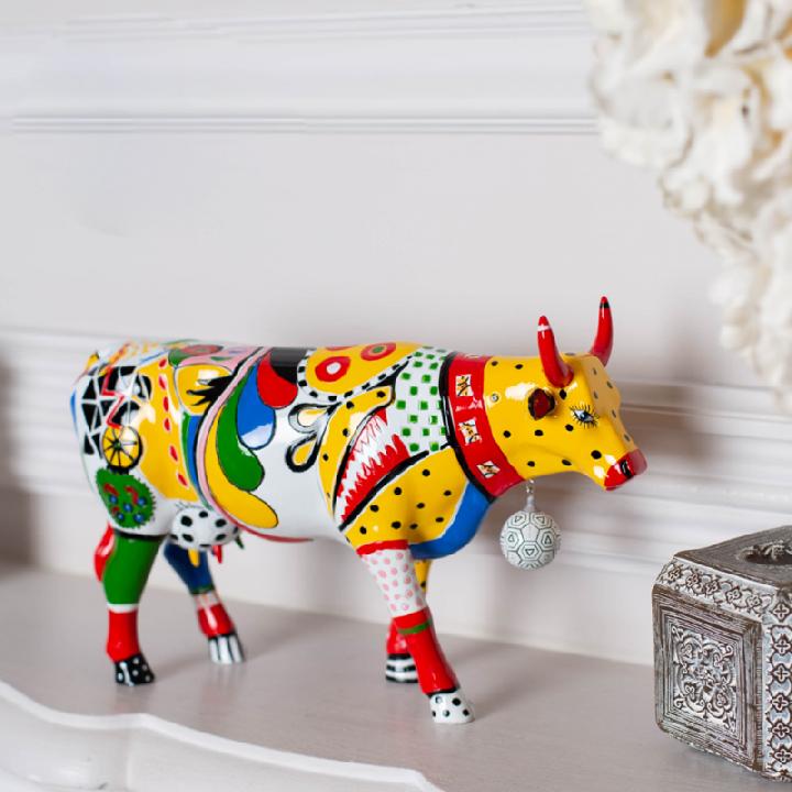 Коллекционная корова CowParade Russia Kick 
