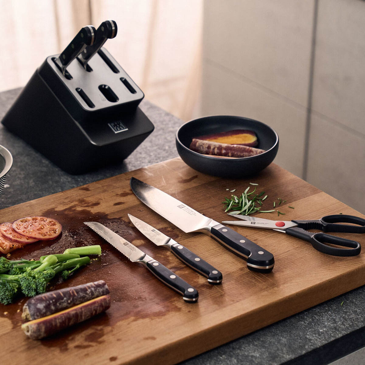 Набор ножей Zwilling Pro 7 предметов, с заточкой