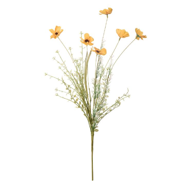 Цветы искусственные Вещицы Ромашка желтая полевая