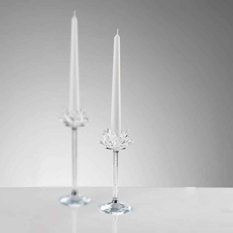 Подсвечник Mascagni Cristallo Lotus 18см