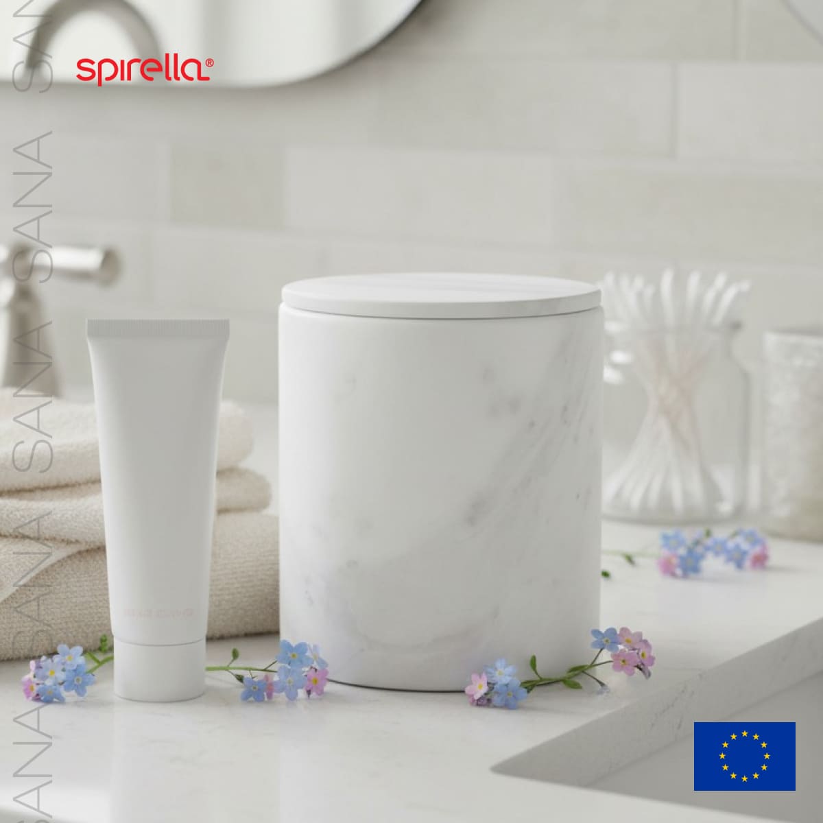Емкость для аксессуаров Spirella Sana
