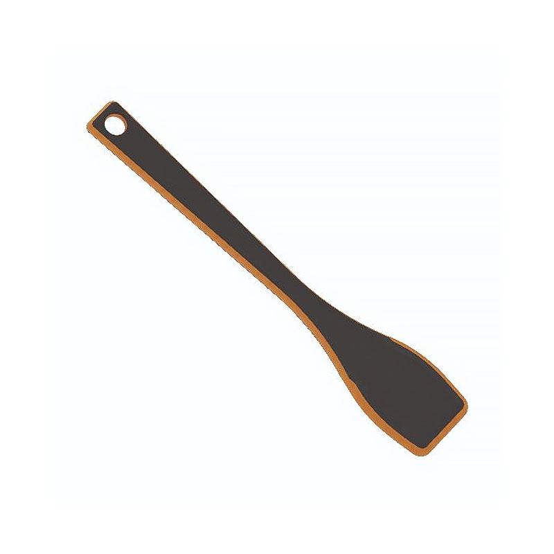 Лопатка удлиненная черная 800 Degrees Fiber Wood Premium Spatula