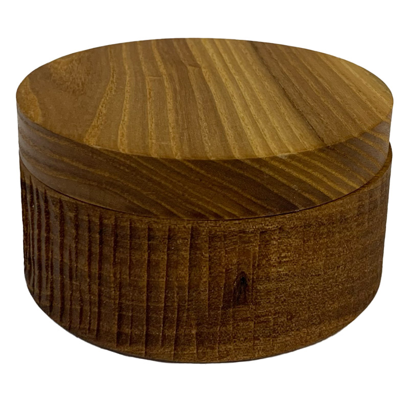 Солонка с крышкой 11см Kenai Ceramics Wood