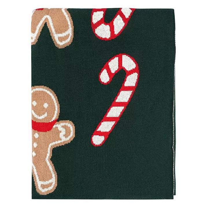 Плед Tkano New Year Essential Gingerman