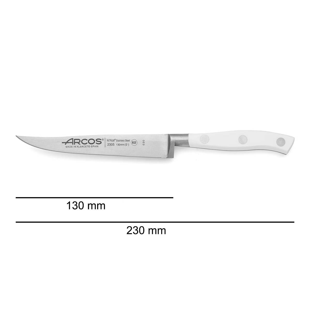 Нож кухонный Arcos Riviera Blanca