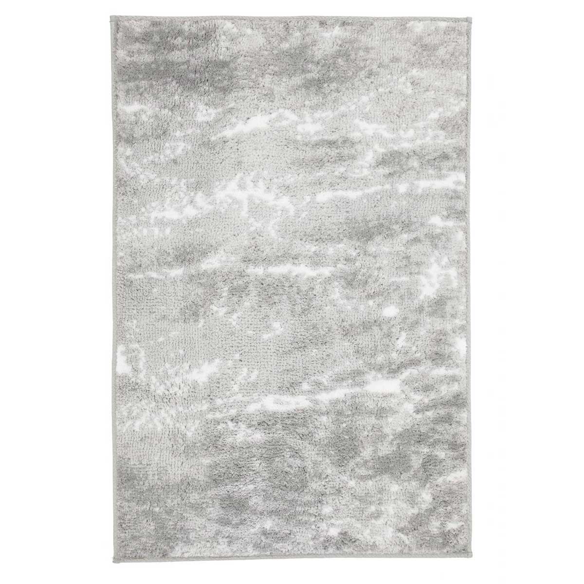 Коврик для ванной комнаты Kleine Wolke Nevoa 70x120см, серебристо-серый