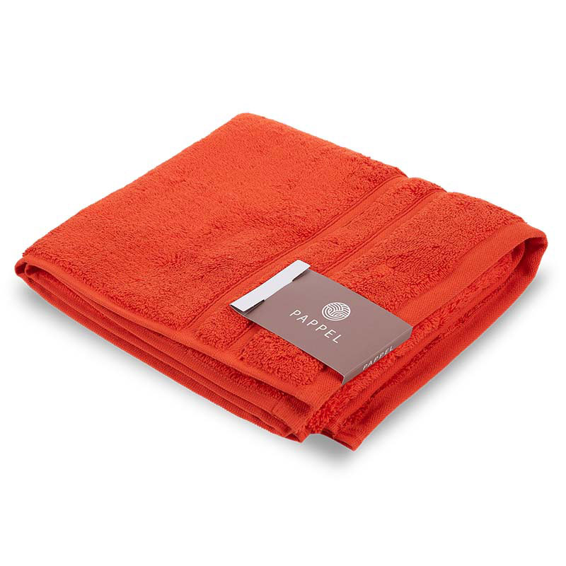 Полотенце махровое Pappel Cirrus/S 50x100см, цвет оранжевый