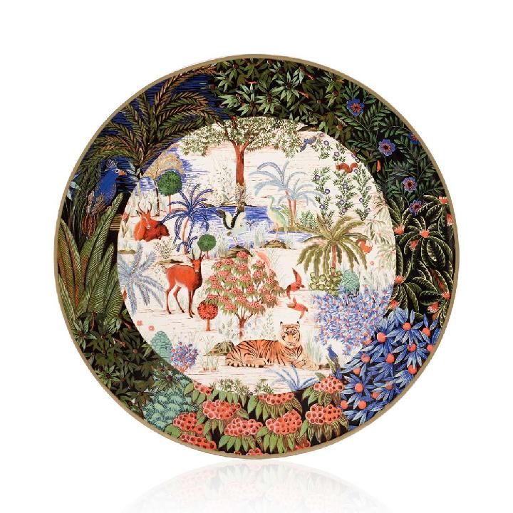 Блюдо круглое Gien Le Jardin Du Palais