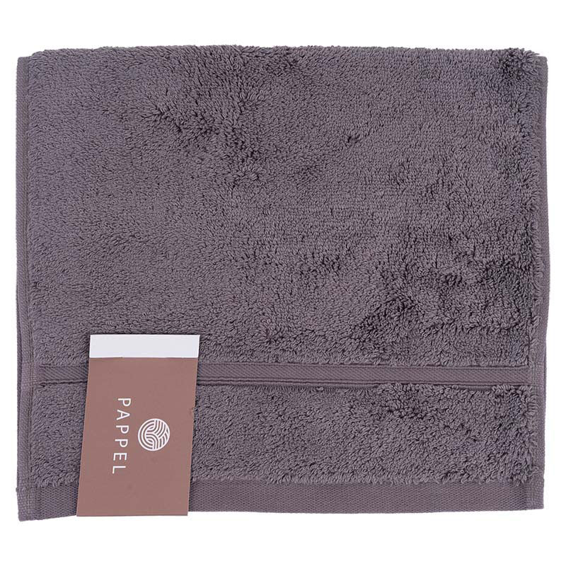 Полотенце махровое Pappel Cirrus/S 30x50см, цвет темно-серый