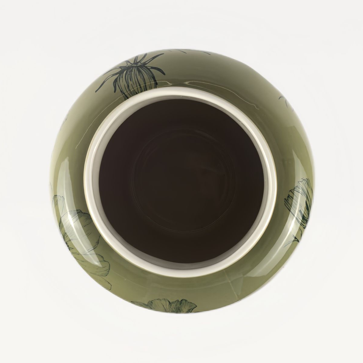 Ваза Ильинская Дымов Керамика Космея вечер 20.00