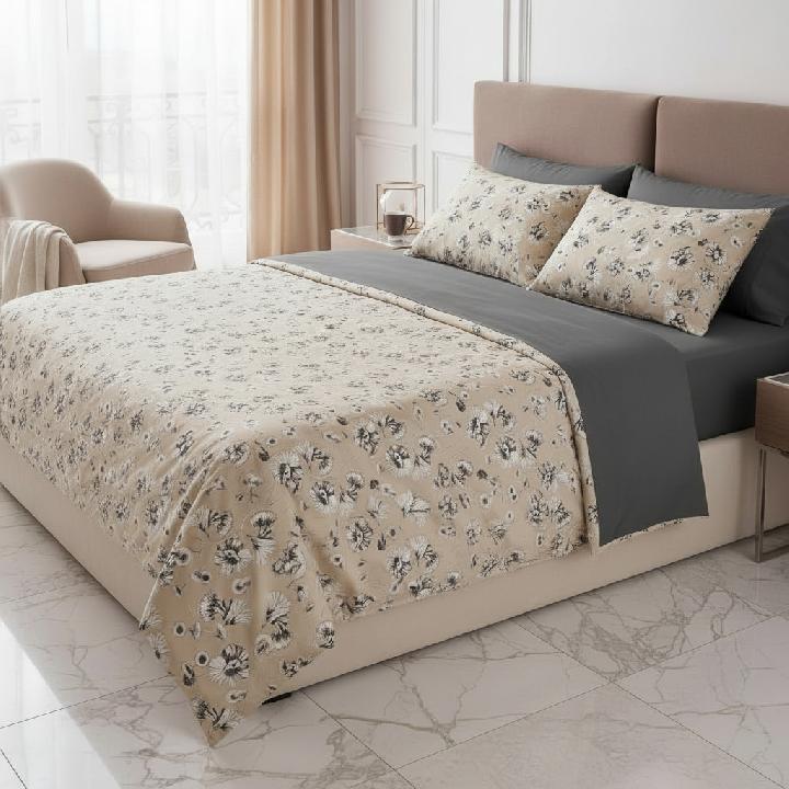 Комплект постельного белья евро Lameirinho Oceane